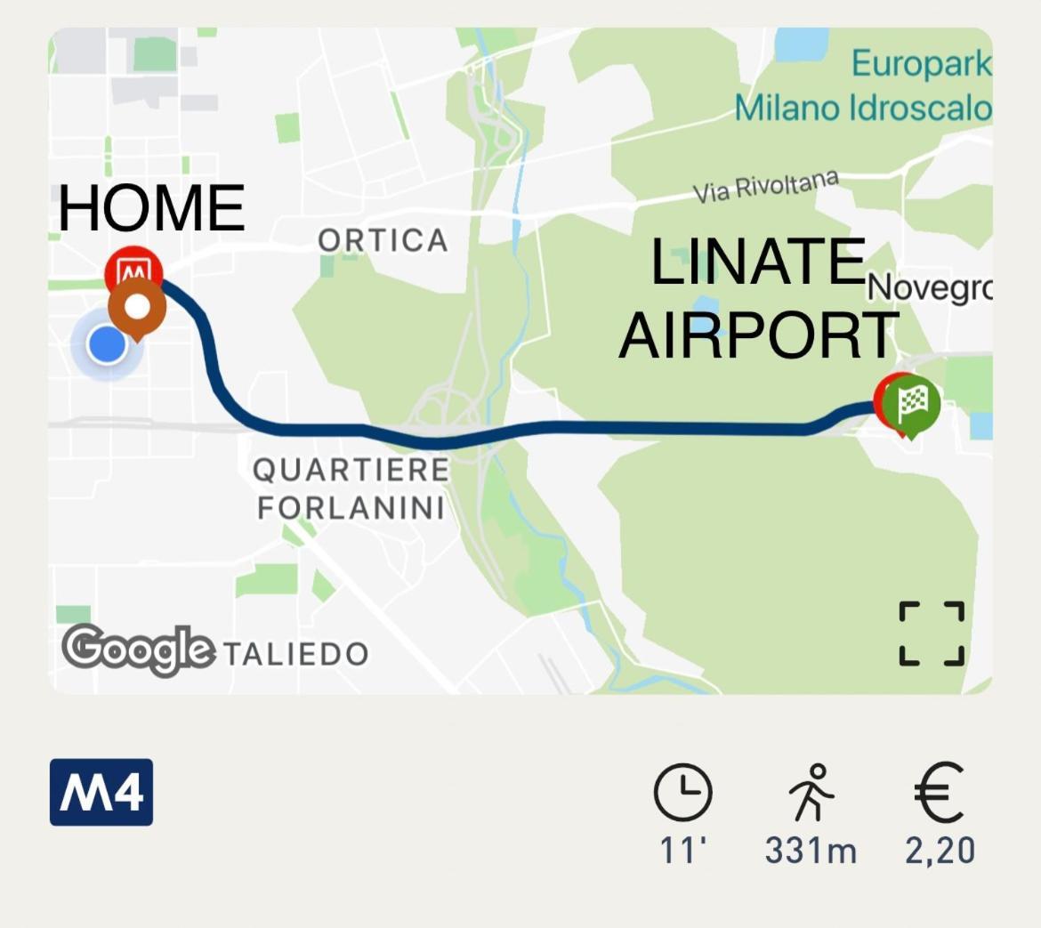 Masotto Apartment Linate-Close Center Mediolan Zewnętrze zdjęcie